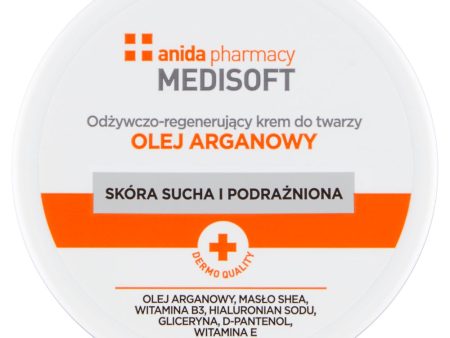 Medisoft odżywczo-regenerujący krem do twarzy olej arganowy 100ml Online Hot Sale