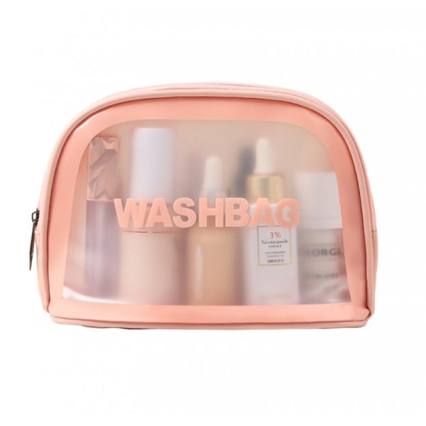 Washbag kosmetyczka rozkładana Różowa Sale