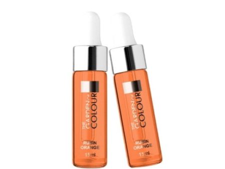 The Garden of Colour Regenerating Cuticle and Nail Oil oliwka do paznokci z pipetą Rubin Orange 15ml For Sale