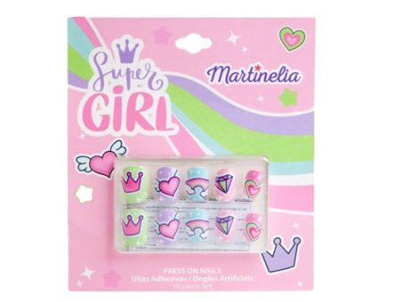 Super Girl False Nails sztuczne paznokcie dla dzieci 10szt Supply