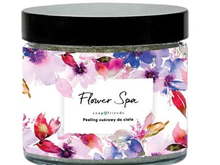 Flower Spa cukrowy peeling do ciała 250ml Online Hot Sale