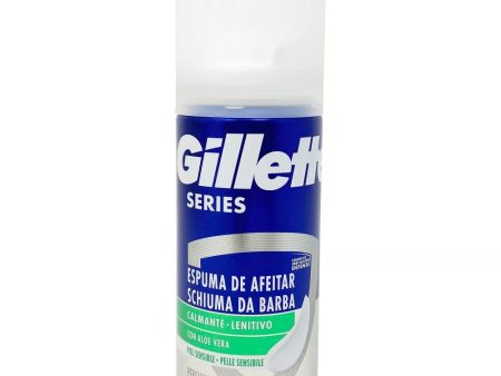 Series Sensitive pianka do golenia z aloesem 100ml Online now