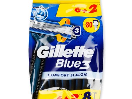 Blue 3 Comfort Slalom jednorazowe maszynki do golenia 8szt Cheap