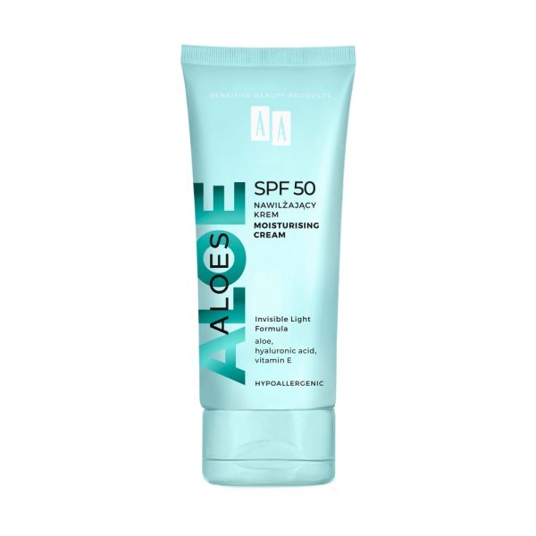 Aloes nawilżający krem SPF50 40ml For Cheap