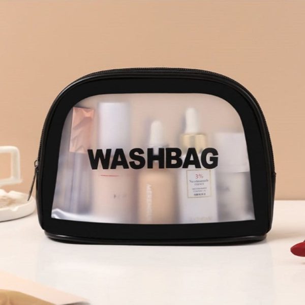 Washbag kosmetyczka rozkładana Czarna Online now