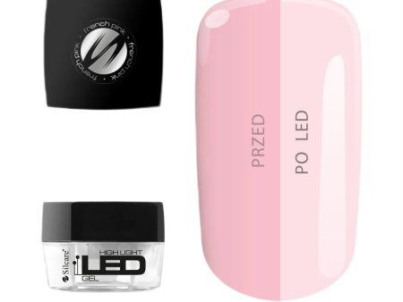 High Light Led Gel średniogęsty jednofazowy żel do paznokci French Pink 15g Cheap