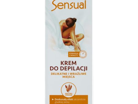 Sensual krem do depilacji delikatne i wrażliwe miejsca 100g Online now