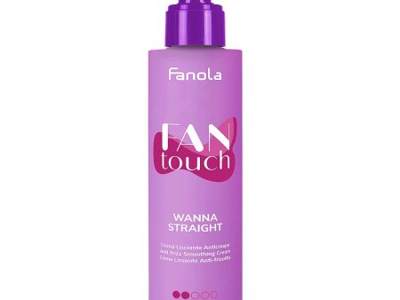 FanTouch Wanna Straight wygładzający krem przeciw puszeniu się włosów 195ml Supply