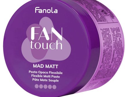 FanTouch Mad Matt elastyczna matowa pasta do włosów 100ml Fashion