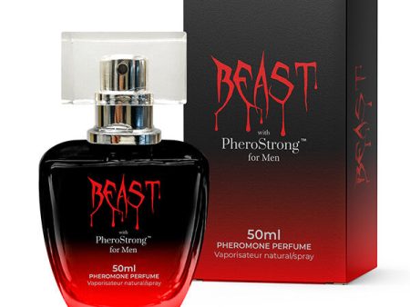 Beast For Men Pheromone Perfume perfumy z feromonami dla mężczyzn spray 50ml For Discount