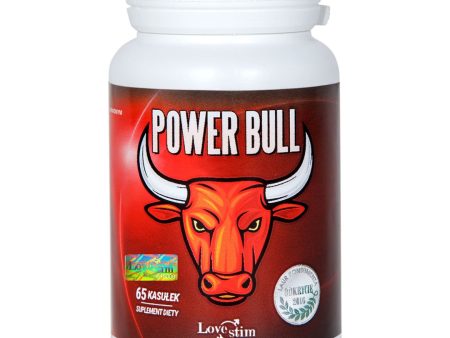 Power Bull suplement diety na erekcję 65 kapsułek For Sale