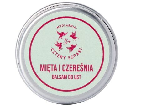 Balsam do ust Mięta i Czereśnia 15ml For Sale