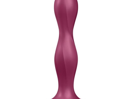 Double Ball-R dildo z kulkami gejszy Red For Discount