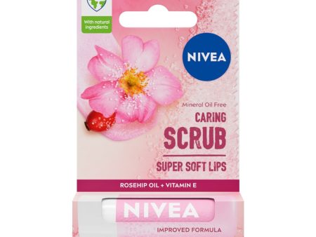 Caring Scrub pielęgnujący peeling do ust Dzika Róża 4.8g on Sale