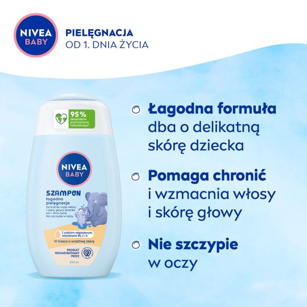 Baby szampon łagodna pielęgnacja 200ml Discount