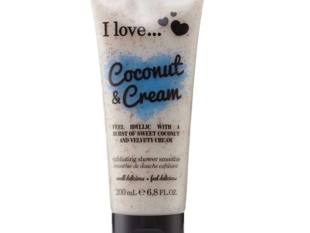 Exfoliating Shower Smoothie peeling do ciała Coconut & Cream 200ml on Sale