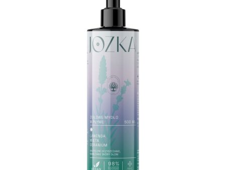 Ziołowe mydło w płynie lawenda mięta geranium 500ml Sale