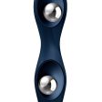 Double Ball-R dildo z kulkami gejszy Dark Blue Online Sale