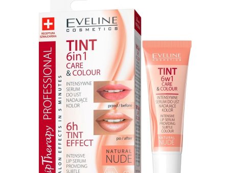 Lip Therapy Professional 6w1 Care & Colour intensywne serum do ust nadające kolor Nude 12ml Hot on Sale