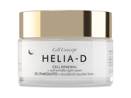 Cell Concept Cell Renewal + Anti-Wrinkle Night Cream 55+ przeciwzmarszczkowy krem na noc 50ml Online Hot Sale