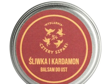 Balsam do ust Śliwka i Kardamon 15ml Hot on Sale