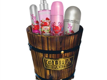 Cuba Heartbreaker zestaw woda perfumowana spray 100ml + woda perfumowana spray 35ml + dezodorant spray 200ml + mgiełka do ciała 200ml Online Sale