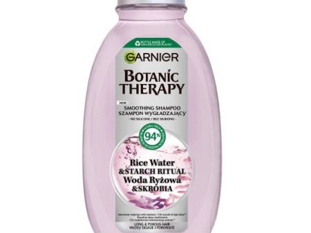 Botanic Therapy szampon wygładzający do włosów długich i porowatych Woda Ryżowa i Skrobia 400ml Hot on Sale