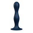 Double Ball-R dildo z kulkami gejszy Dark Blue Online Sale