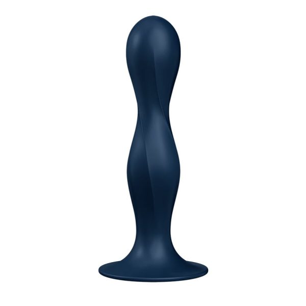 Double Ball-R dildo z kulkami gejszy Dark Blue Online Sale