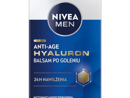 Men Hyaluron przeciwzmarszczkowy balsam po goleniu 100ml Online now