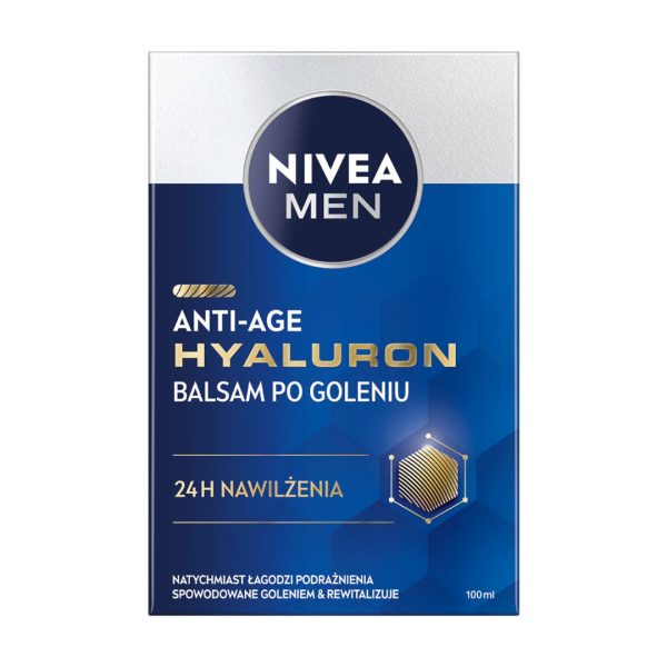 Men Hyaluron przeciwzmarszczkowy balsam po goleniu 100ml Online now