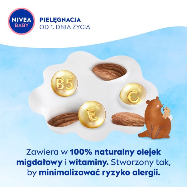 Baby mleczko nawilżające delikatna pielęgnacja 500ml Online Hot Sale