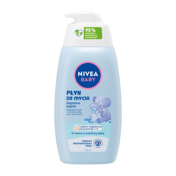 Baby płyn do mycia łagodna kąpiel 450ml Hot on Sale