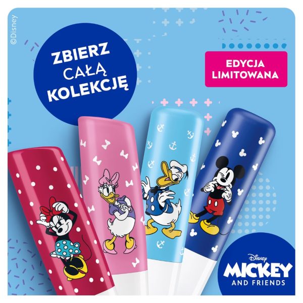 Minnie Mouse Disney Edition pielęgnująca pomadka do ust 4.8g Online Hot Sale